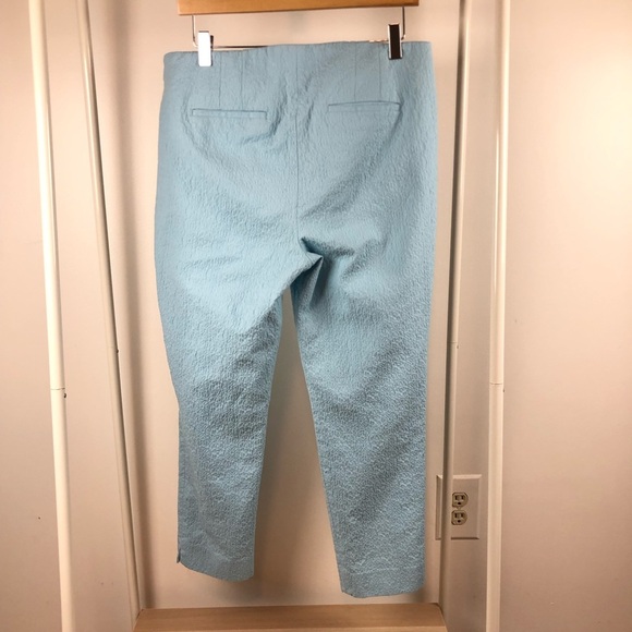 Talbot Side Zip Light Blue Pants Size: 10 - Picture 4 of 8